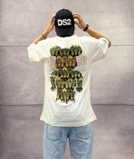 T-SHIRT OVERSIZE OFF THE SYSTEM BEARBRICK - PLUS EIGHTEEN - ART. OV-4204
