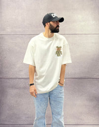 T-SHIRT OVERSIZE OFF THE SYSTEM BEARBRICK - PLUS EIGHTEEN - ART. OV-4204