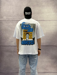 T-SHIRT OVERSIZE OFF THE SYSTEM MONSTER - PLUS EIGHTEEN - ART. ST-6513