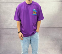 T-SHIRT OVERSIZE OFF THE SYSTEM MONSTER - PLUS EIGHTEEN - ART. ST-6513