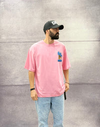 T-SHIRT OVERSIZE OFF THE SYSTEM MONSTER - PLUS EIGHTEEN - ART. ST-6513