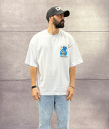 T-SHIRT OVERSIZE OFF THE SYSTEM JOIN PARTY - PLUS EIGHTEEN - ART. OV-6212
