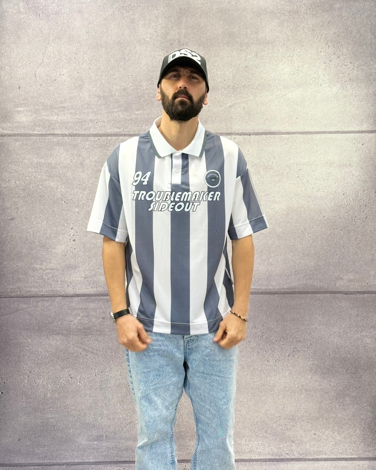 POLO OVERSIZE TROUBLEMAKER SIDE OUT 1994 - VAMOS - ART. V70 - 48
