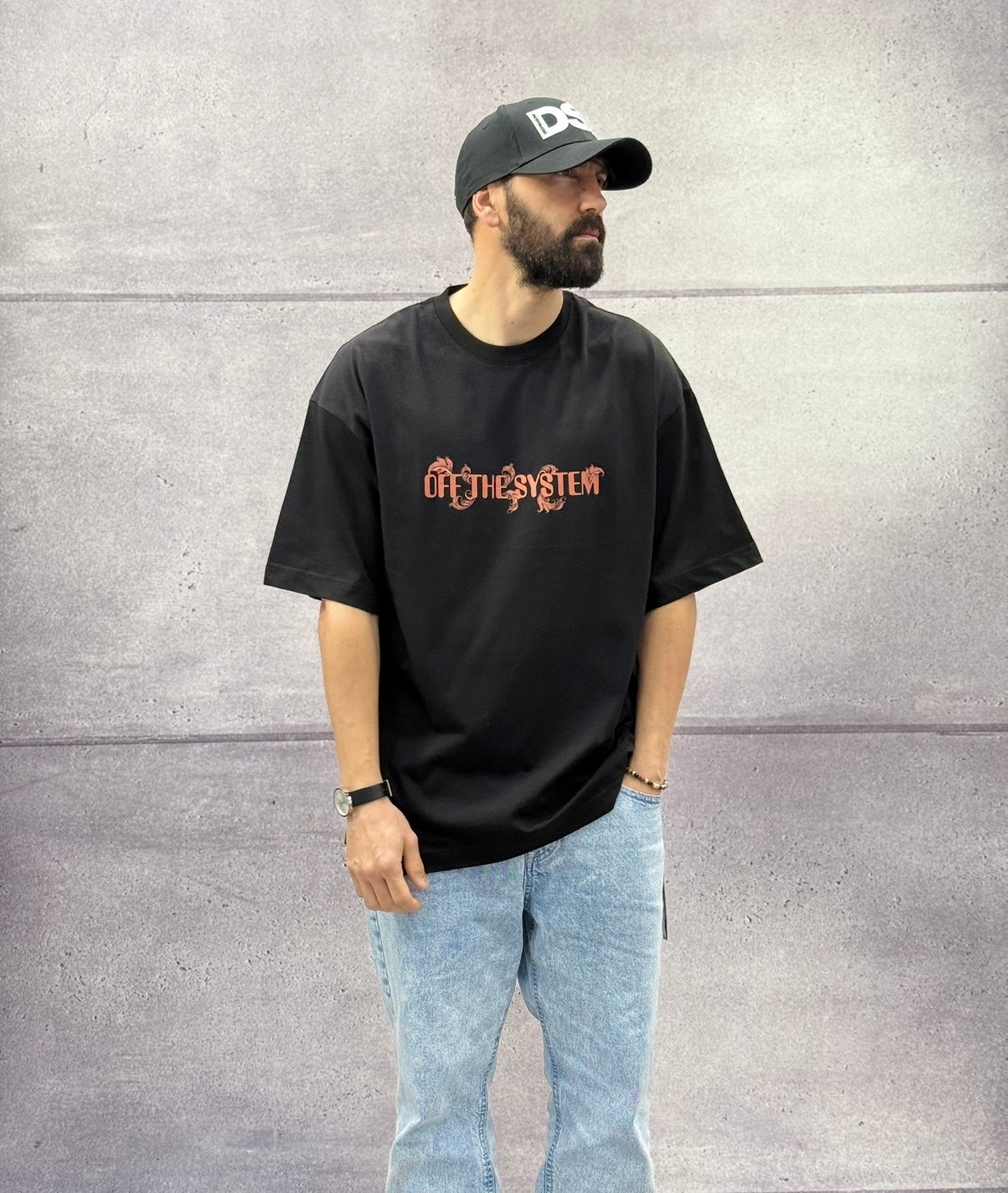 T-SHIRT OVERSIZE OFF THE SYSTEM TAZZ - PLUS EIGHTEEN - ART. OV-6229