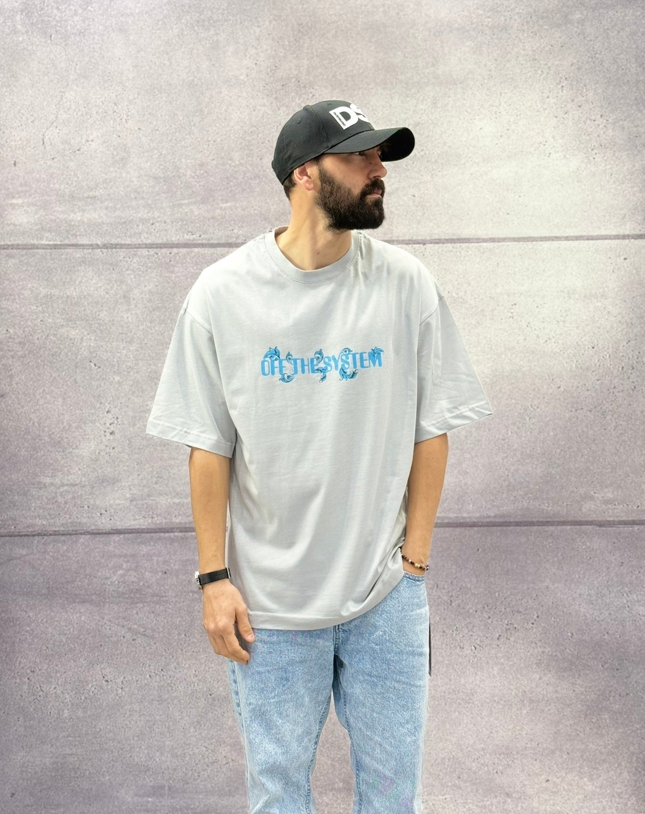 T-SHIRT OVERSIZE OFF THE SYSTEM TAZZ - PLUS EIGHTEEN - ART. OV-6229