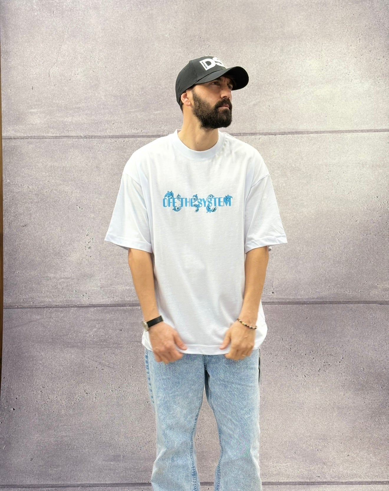 T-SHIRT OVERSIZE OFF THE SYSTEM TAZZ - PLUS EIGHTEEN - ART. OV-6229