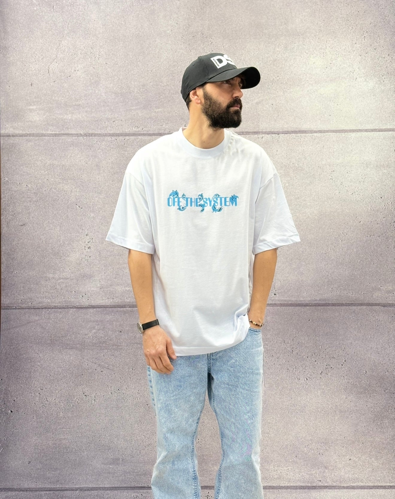 T-SHIRT OVERSIZE OFF THE SYSTEM TAZZ - PLUS EIGHTEEN - ART. OV-6229