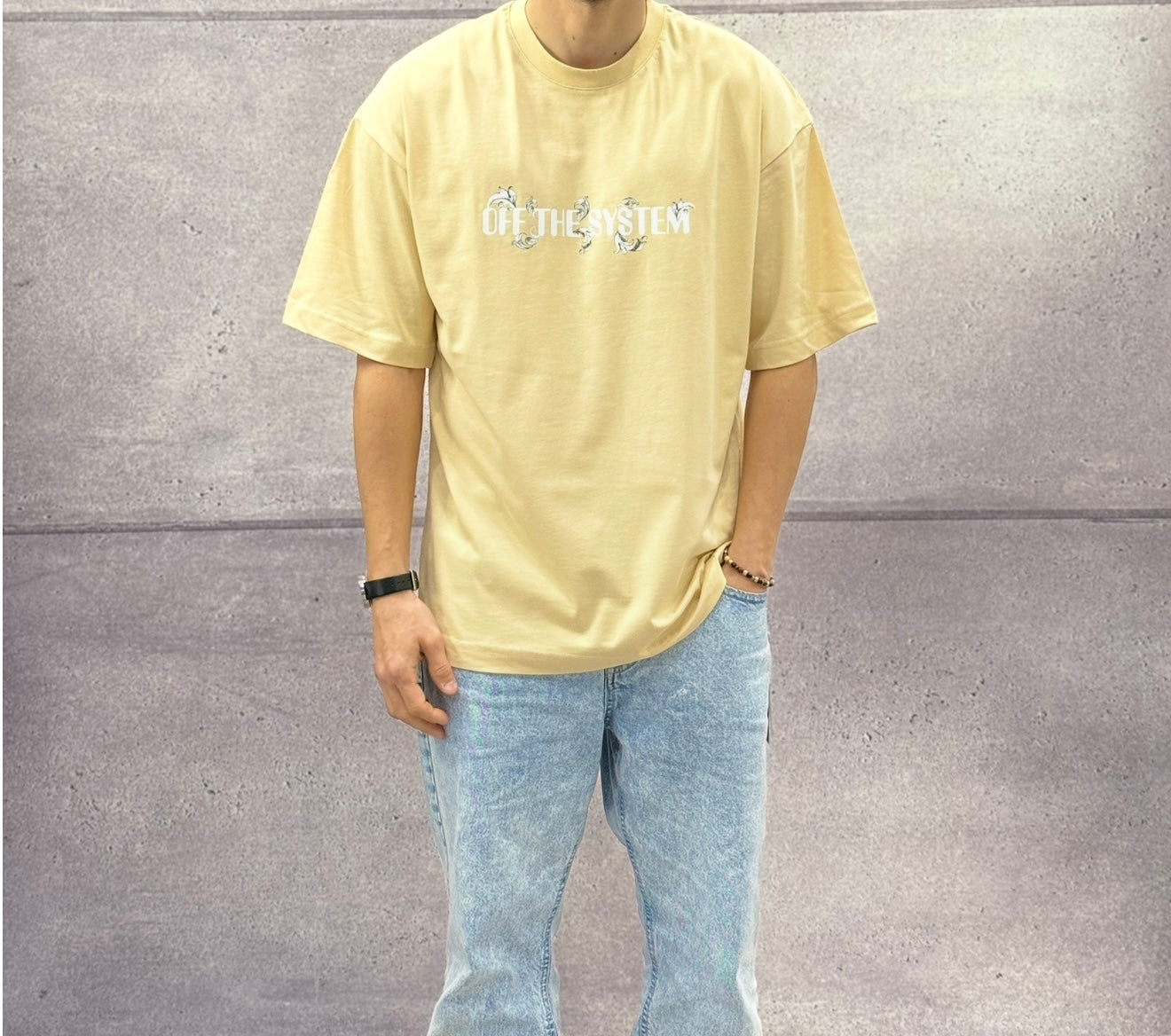 T-SHIRT OVERSIZE OFF THE SYSTEM TAZZ - PLUS EIGHTEEN - ART. OV-6229
