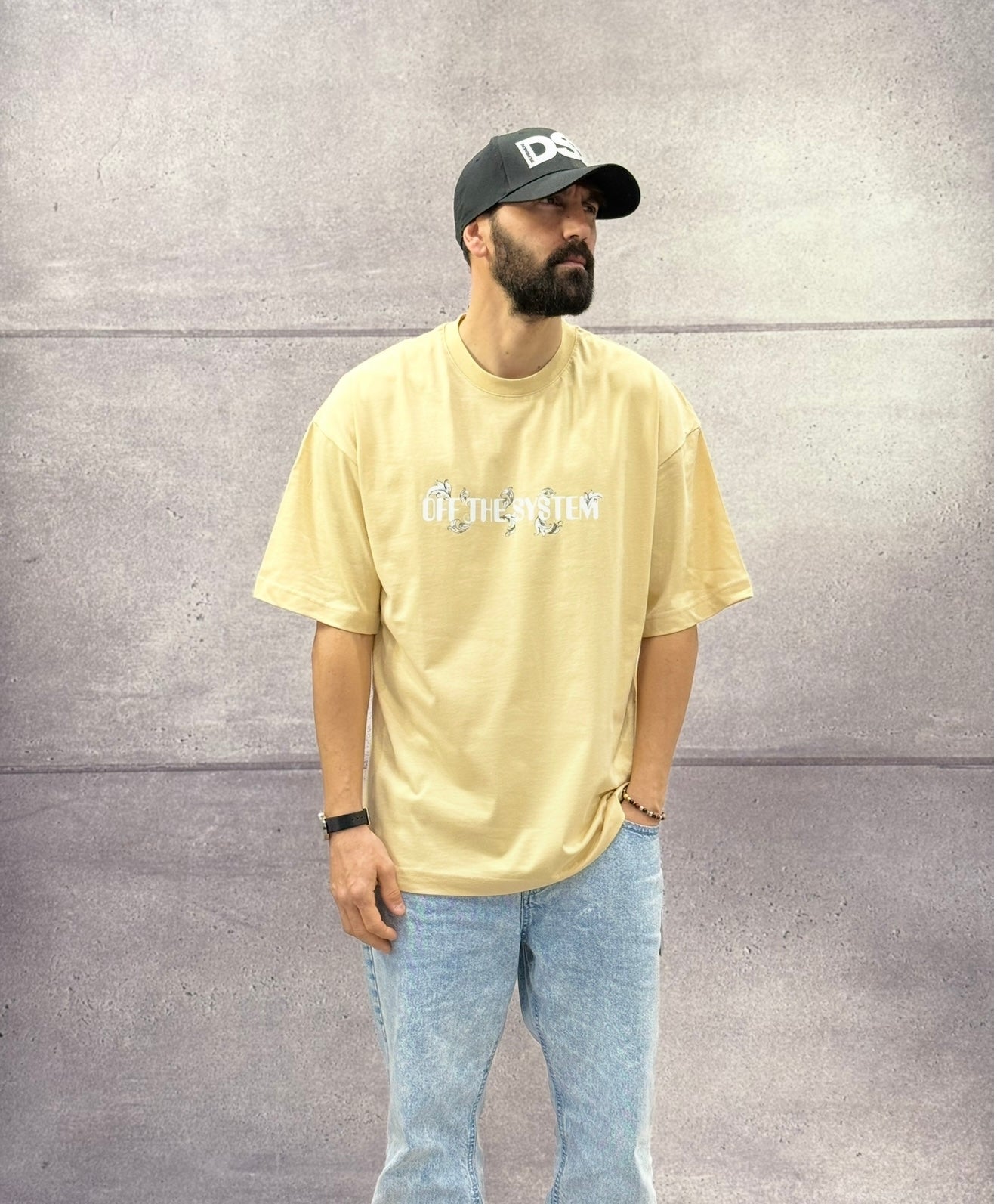 T-SHIRT OVERSIZE OFF THE SYSTEM TAZZ - PLUS EIGHTEEN - ART. OV-6229