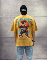 T-SHIRT OVERSIZE OFF THE SYSTEM TAZZ - PLUS EIGHTEEN - ART. OV-6229