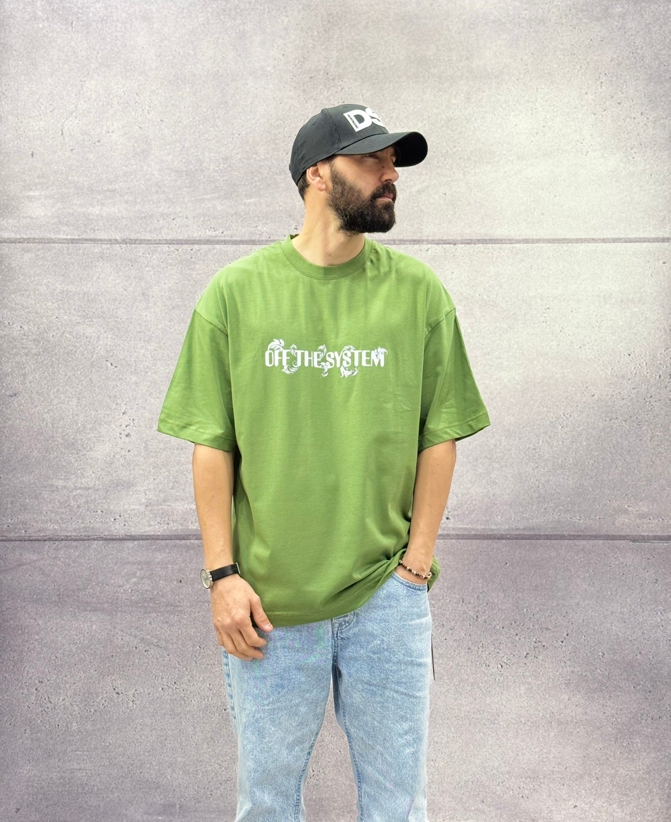 T-SHIRT OVERSIZE OFF THE SYSTEM TAZZ - PLUS EIGHTEEN - ART. OV-6229