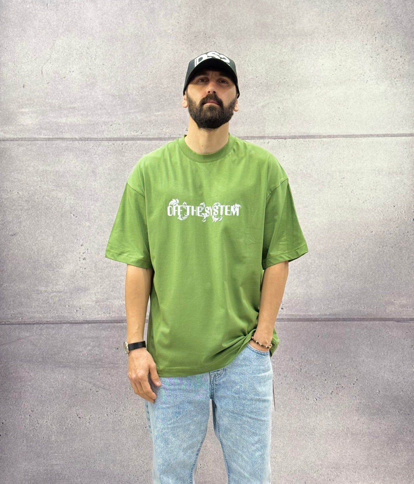 T-SHIRT OVERSIZE OFF THE SYSTEM TAZZ - PLUS EIGHTEEN - ART. OV-6229