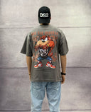 T-SHIRT OVERSIZE OFF THE SYSTEM TAZZ - PLUS EIGHTEEN - ART. OV-6229