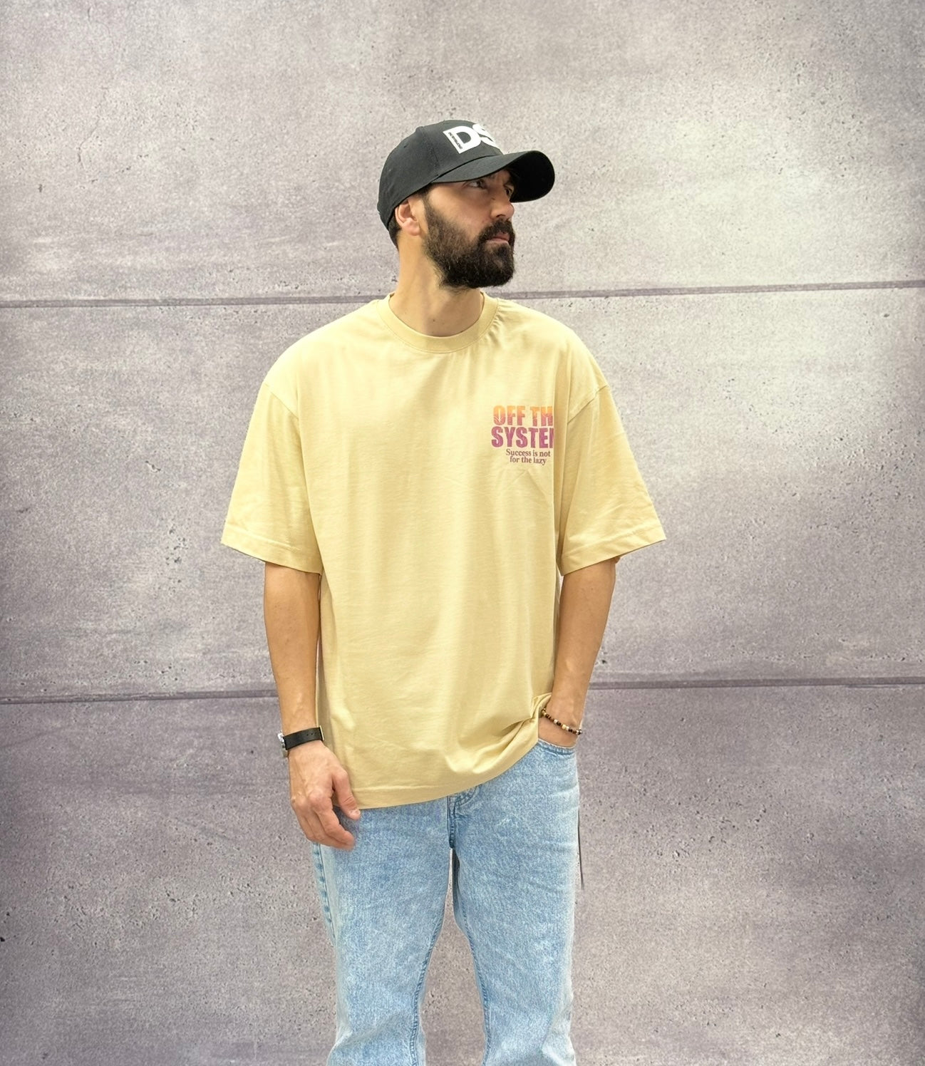 T-SHIRT OVERSIZE OFF THE SYSTEM JERRY - PLUS EIGHTEEN - ART. OV-6230