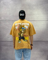 T-SHIRT OVERSIZE OFF THE SYSTEM JERRY - PLUS EIGHTEEN - ART. OV-6230