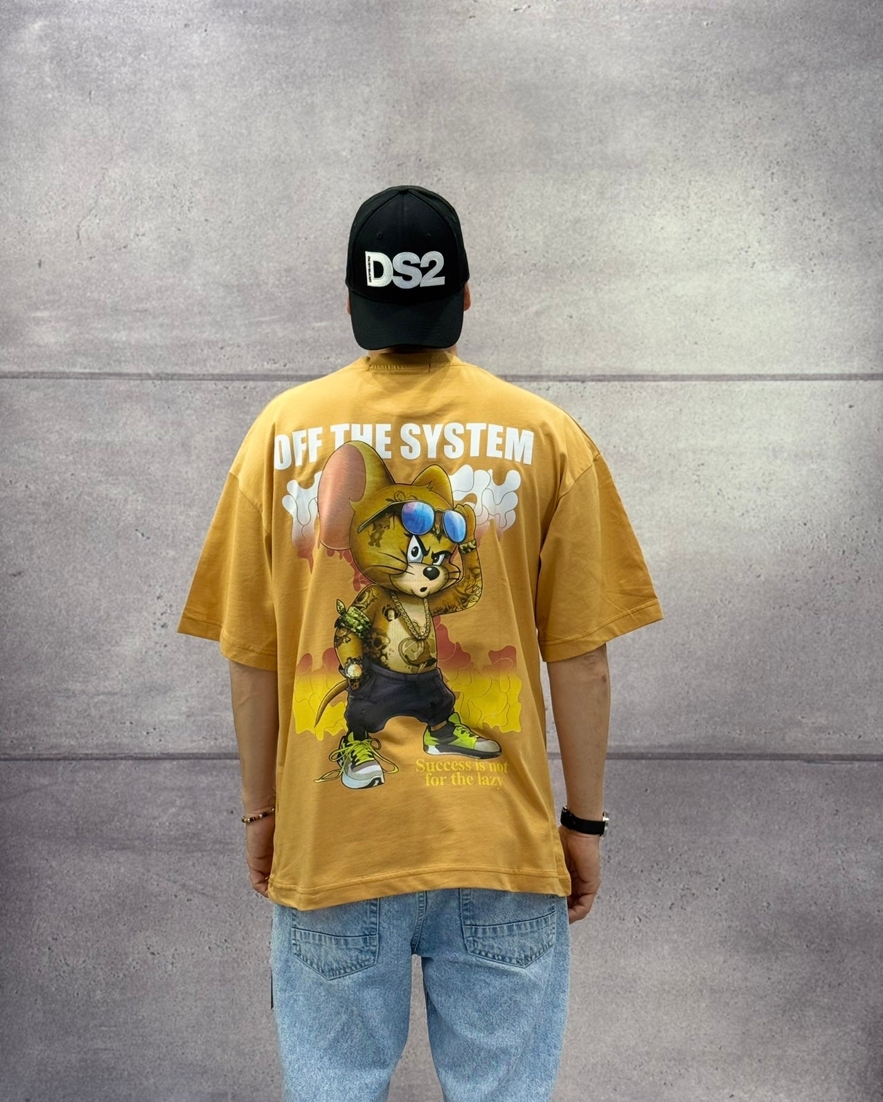 T-SHIRT OVERSIZE OFF THE SYSTEM JERRY - PLUS EIGHTEEN - ART. OV-6230