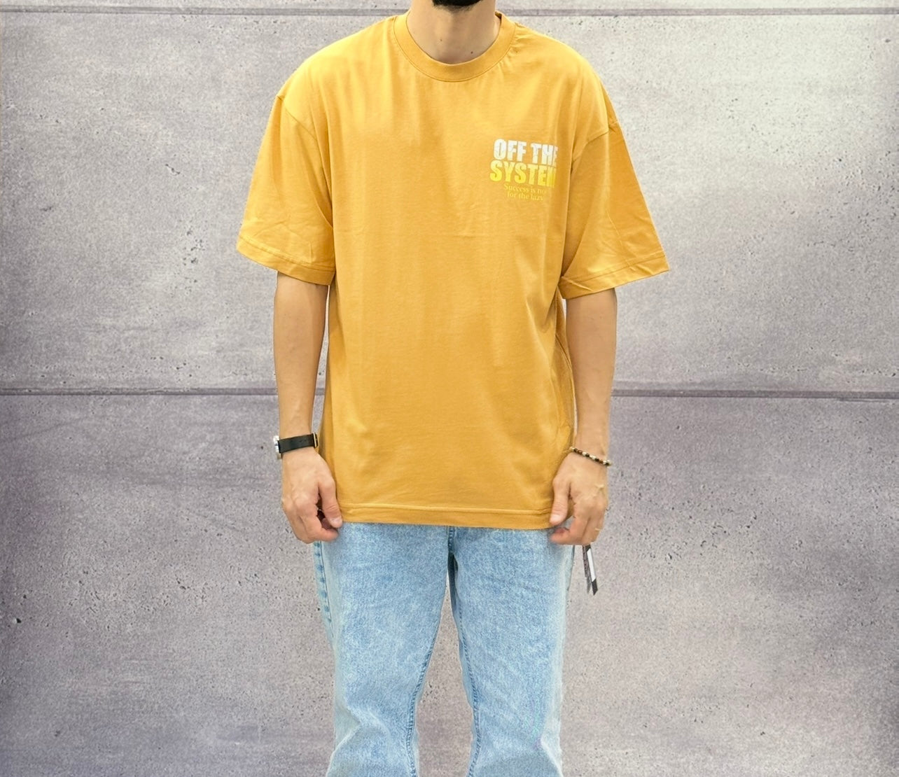 T-SHIRT OVERSIZE OFF THE SYSTEM JERRY - PLUS EIGHTEEN - ART. OV-6230