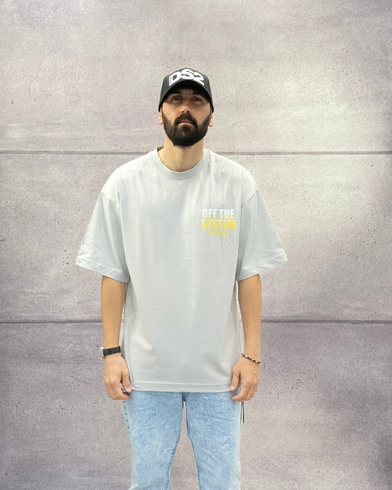 T-SHIRT OVERSIZE OFF THE SYSTEM JERRY - PLUS EIGHTEEN - ART. OV-6230