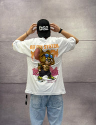 T-SHIRT OVERSIZE OFF THE SYSTEM JERRY - PLUS EIGHTEEN - ART. OV-6230
