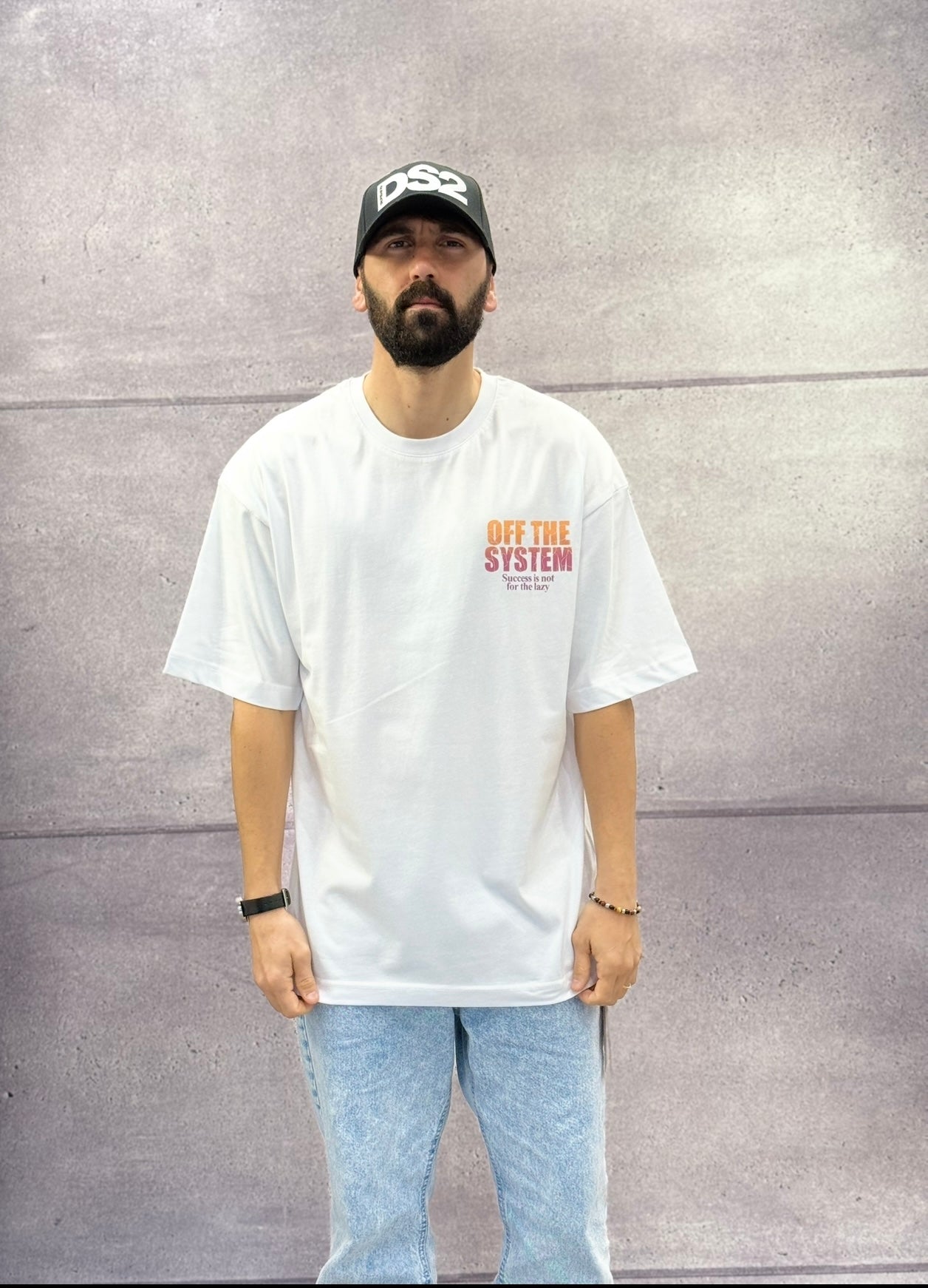 T-SHIRT OVERSIZE OFF THE SYSTEM JERRY - PLUS EIGHTEEN - ART. OV-6230