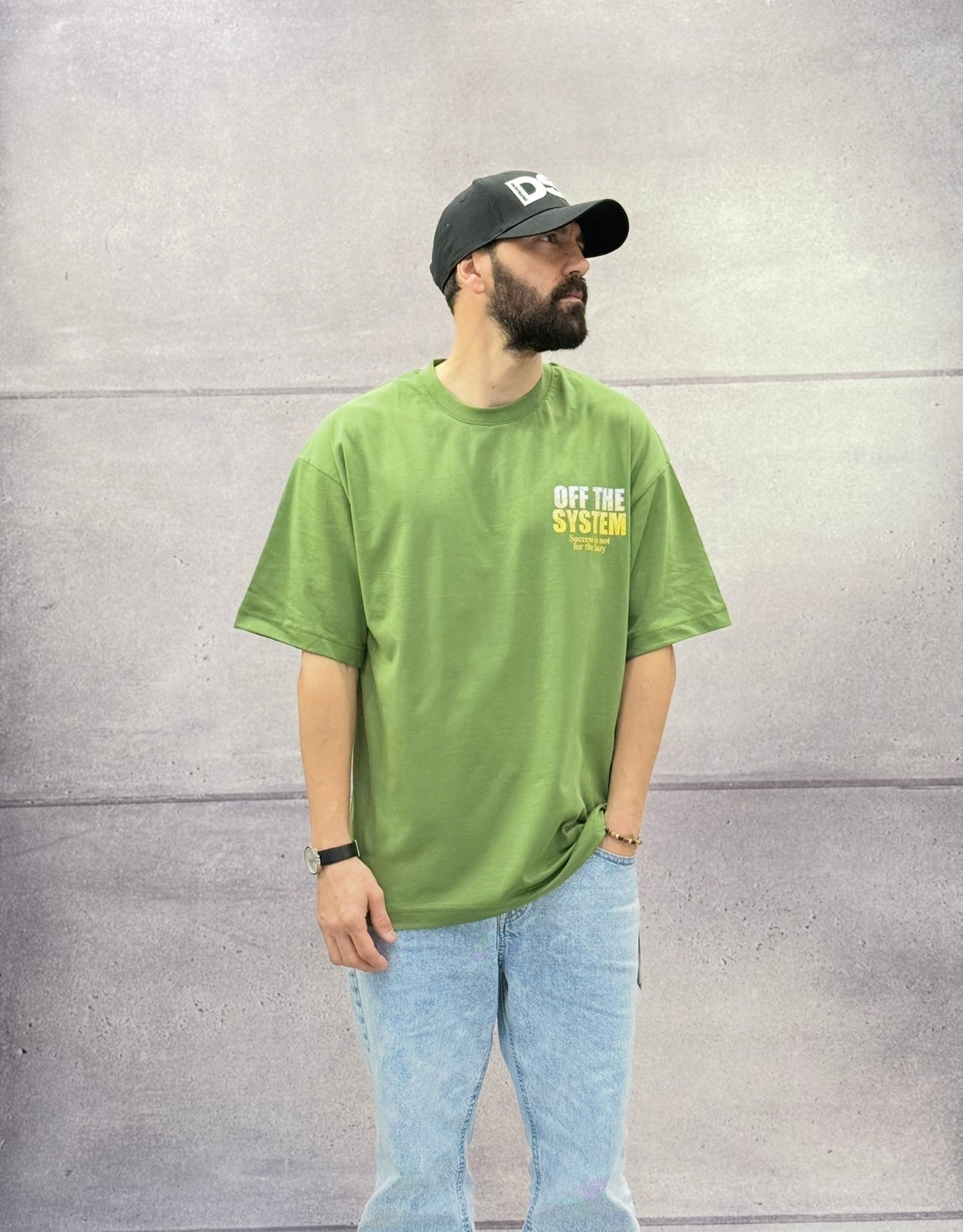 T-SHIRT OVERSIZE OFF THE SYSTEM JERRY - PLUS EIGHTEEN - ART. OV-6230