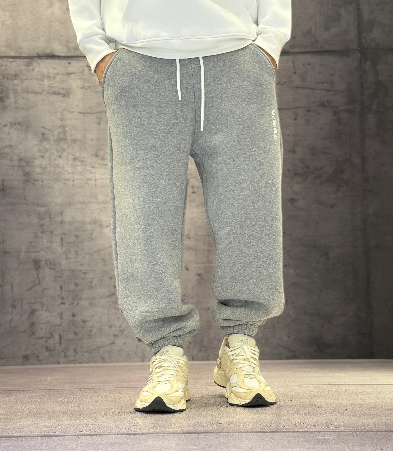 PANTALONE IN FELPA TUTA POLICOTONE GARZATA - BERNA - ART. 252022