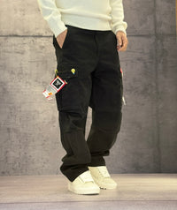 PANTALONE CARGO CON SPILLE - BERNA - ART. 2523036