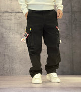 PANTALONE CARGO CON SPILLE - BERNA - ART. 2523036