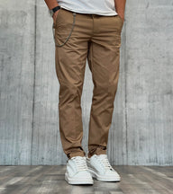 PANTALONE10 CHINOS GABARDINA - BERNA - *ART. 24341337 - COL. CAMMELLO