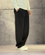 PANTALONE CON ELASTICO IN VITA - NEW JOB BRAND - ART. DANY 152 - COL. NERO