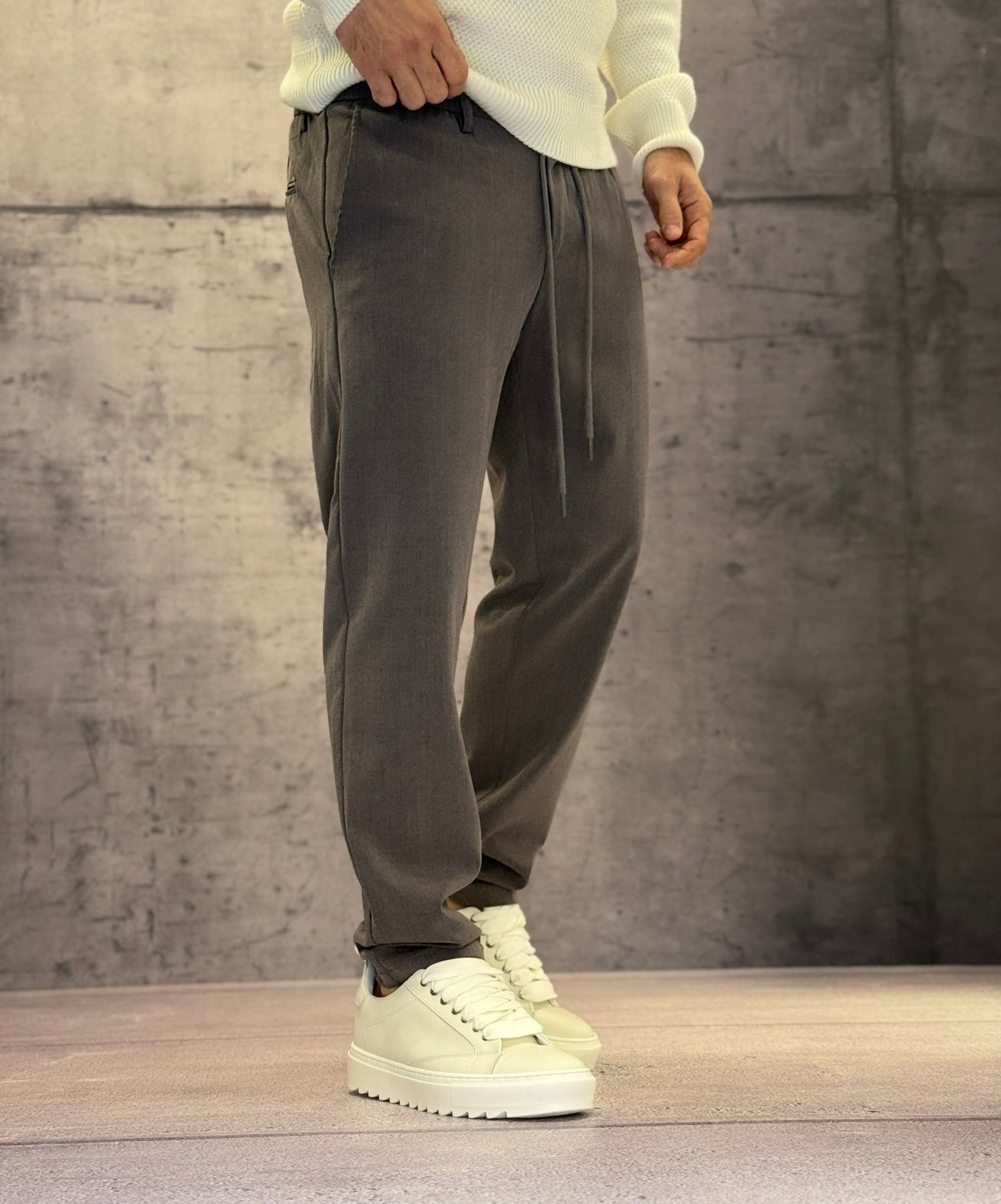 PANTALONE CON ELASTICO IN VITA - HAMEN - ART. LPP0160