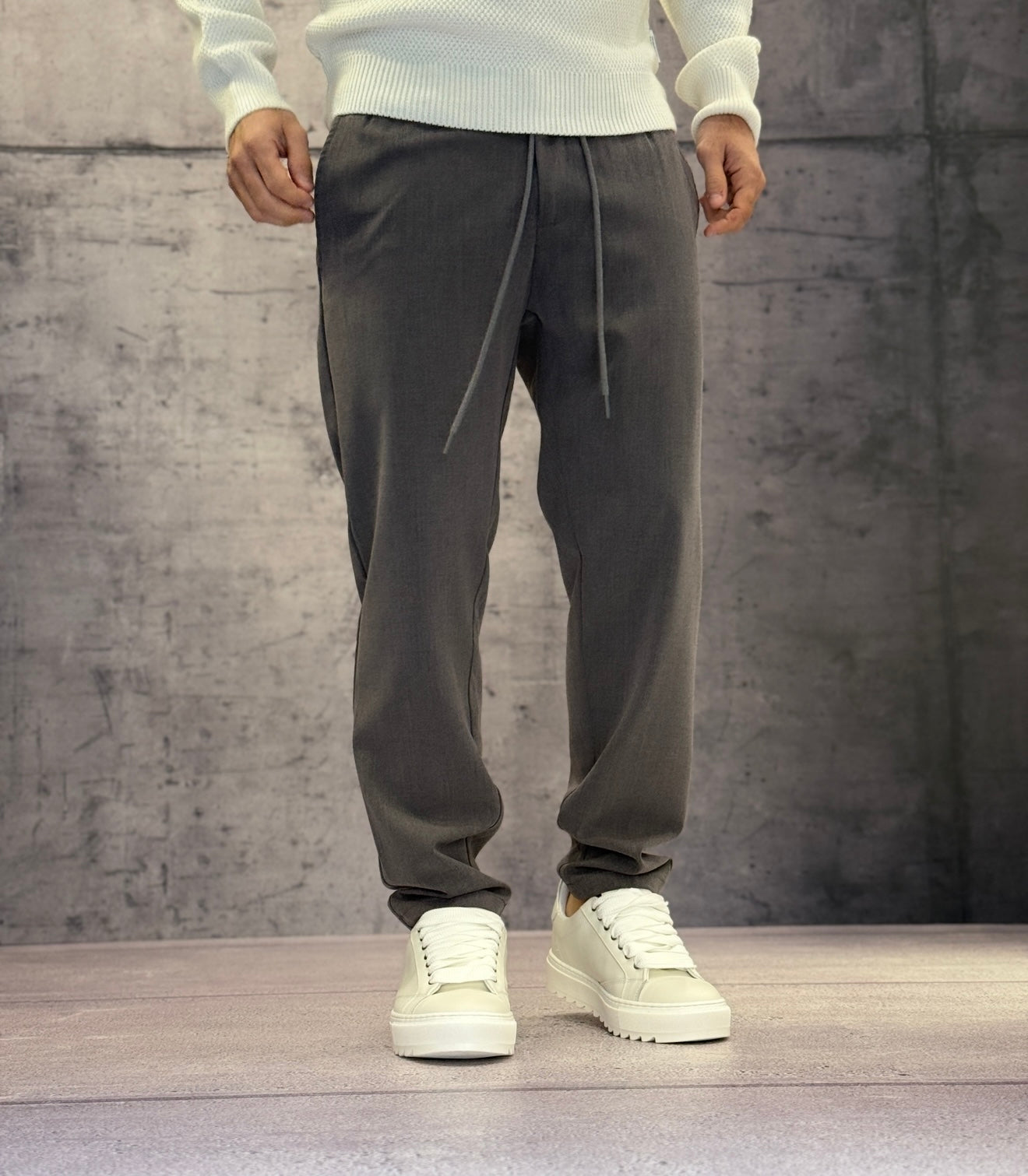 PANTALONE CON ELASTICO IN VITA - HAMEN - ART. LPP0160