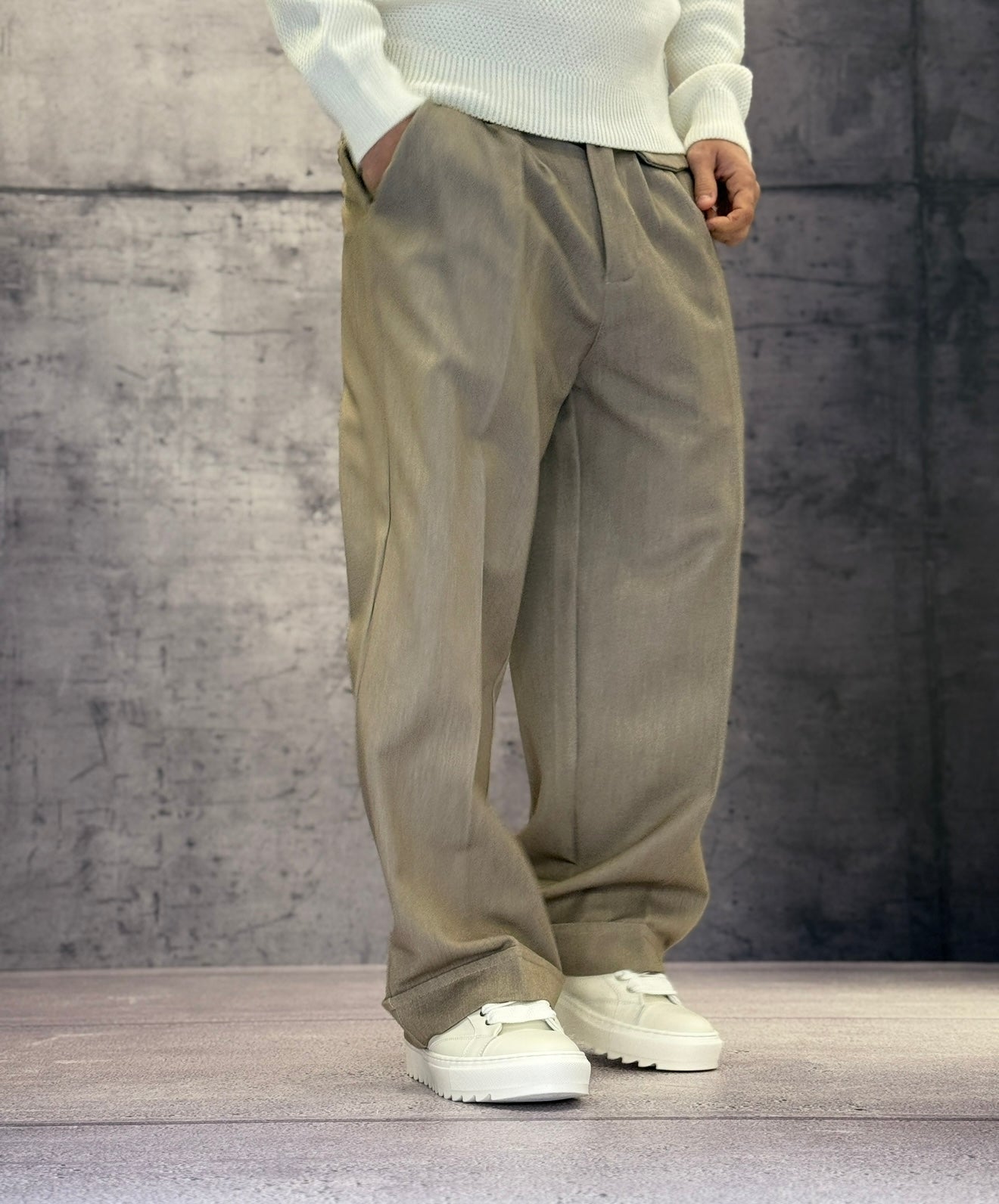 PANTALONE CON ELASTICO IN VITA - NEW JOB BRAND - ART. LUIS