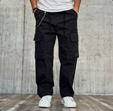PANTALACCIO CON COULISSE CARGO TASCONE - BERNA - ART. 2460331 - COL. NERO