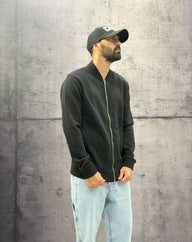 FELPA BOMBER CON ZIP - ONLY&SONS - ART. 22034247 - COL BLACK