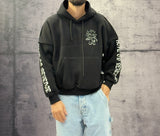 FELPA CON CAPPUCCIO VINTAGE - BERNA - ART. 2520841 - NERO