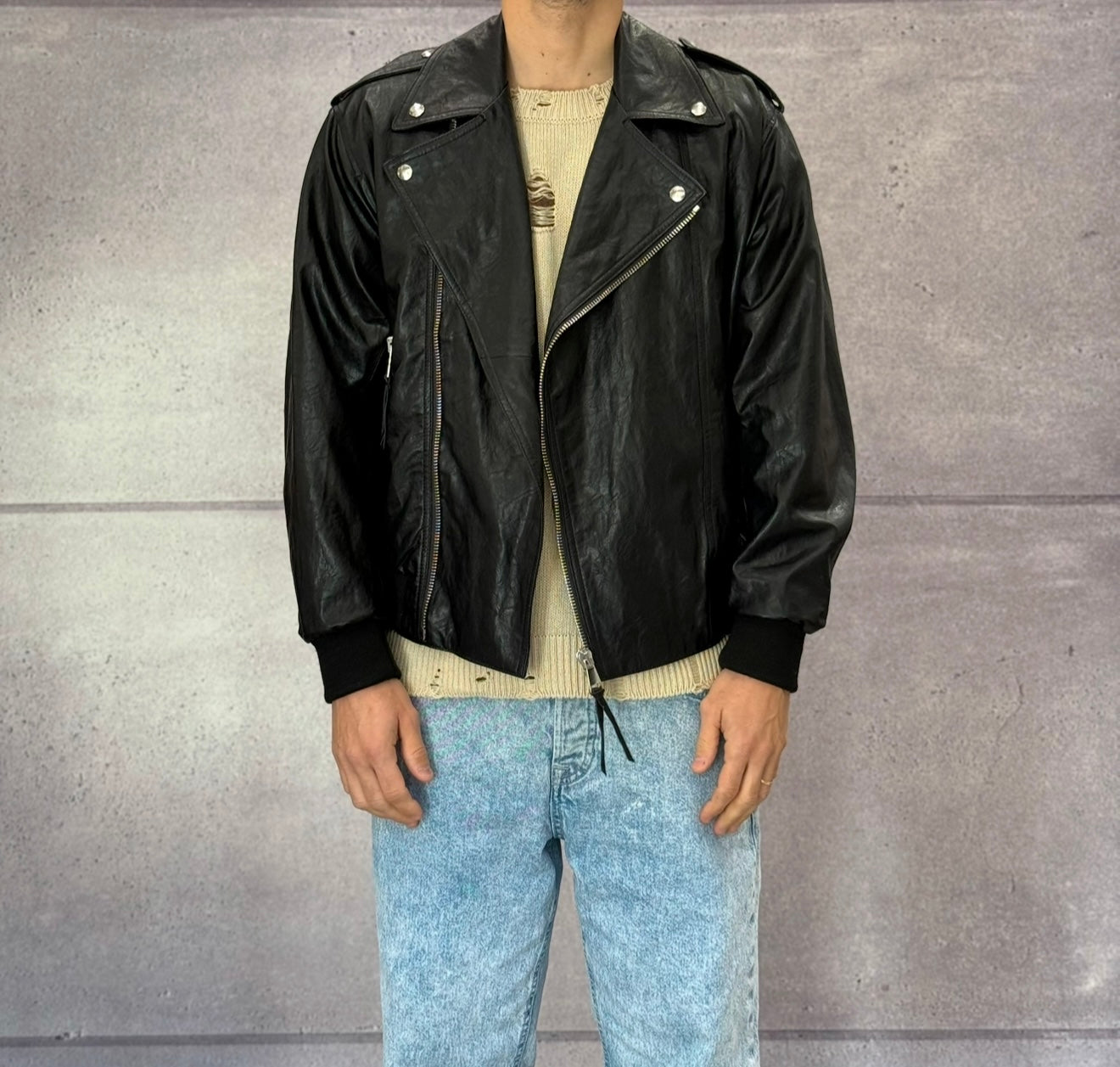 CHIODO BOMBER OVER - BERNA - ART. 2510941 - COL. NERO