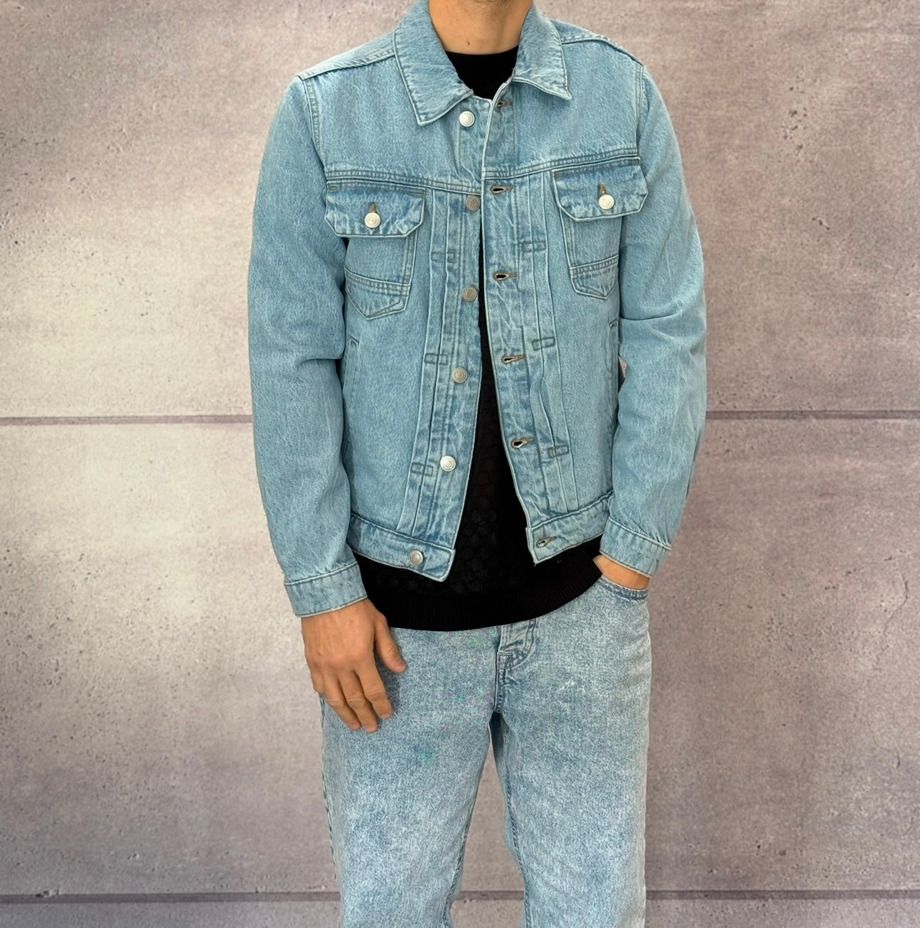 GIUBBINO DI JEANS - ONLY&SONS - ART. 22032035 - COL.  LIGHT BLUE DENIM