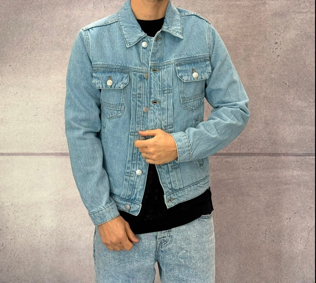 GIUBBINO DI JEANS - ONLY&SONS - ART. 22032035 - COL.  LIGHT BLUE DENIM