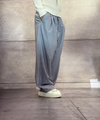 PANTALONE BAGGY AMPI CON PINCE - IMPERIAL - ART. PE5NJCS - GRIGIO CHIARO
