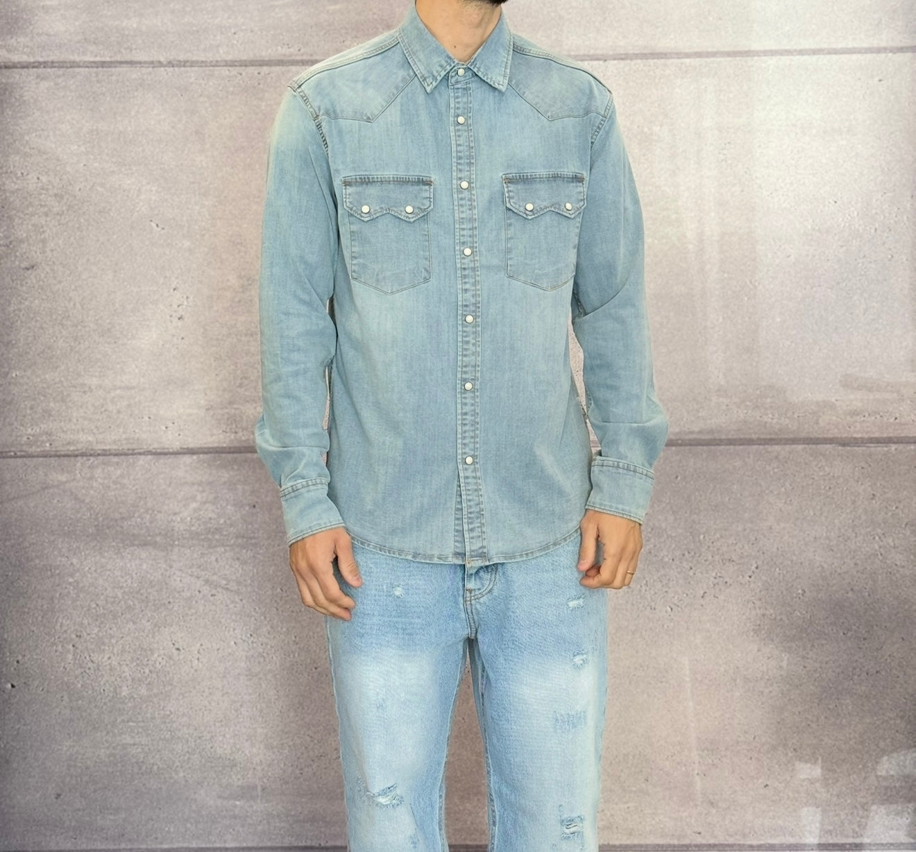 CAMICIA DI JEANS - BERNA - ART. 25124930 - COL. DENIM