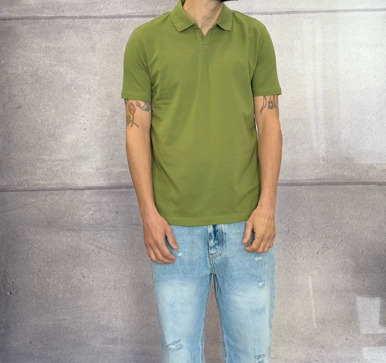 POLO M/M NO BOTTONI - BERNA - ART. 251338