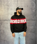 FELPA CON CAPPUCCIO - DS2 - ART. FW25219 - COL. NERO