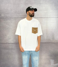 T-SHIRT GIROCOLLO OVERSIZE CON TASCHINO - IMPERIAL - ART. T85193158M