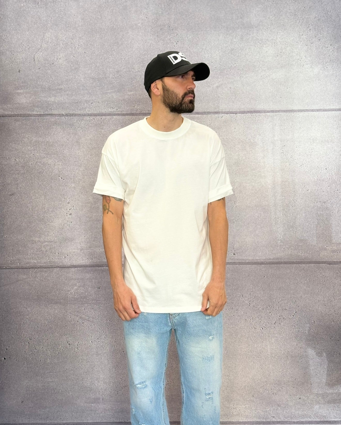 T-SHIRT OVERSIZE - IMPERIAL - ART. TK24JCAL - COL. OFF - WHITE