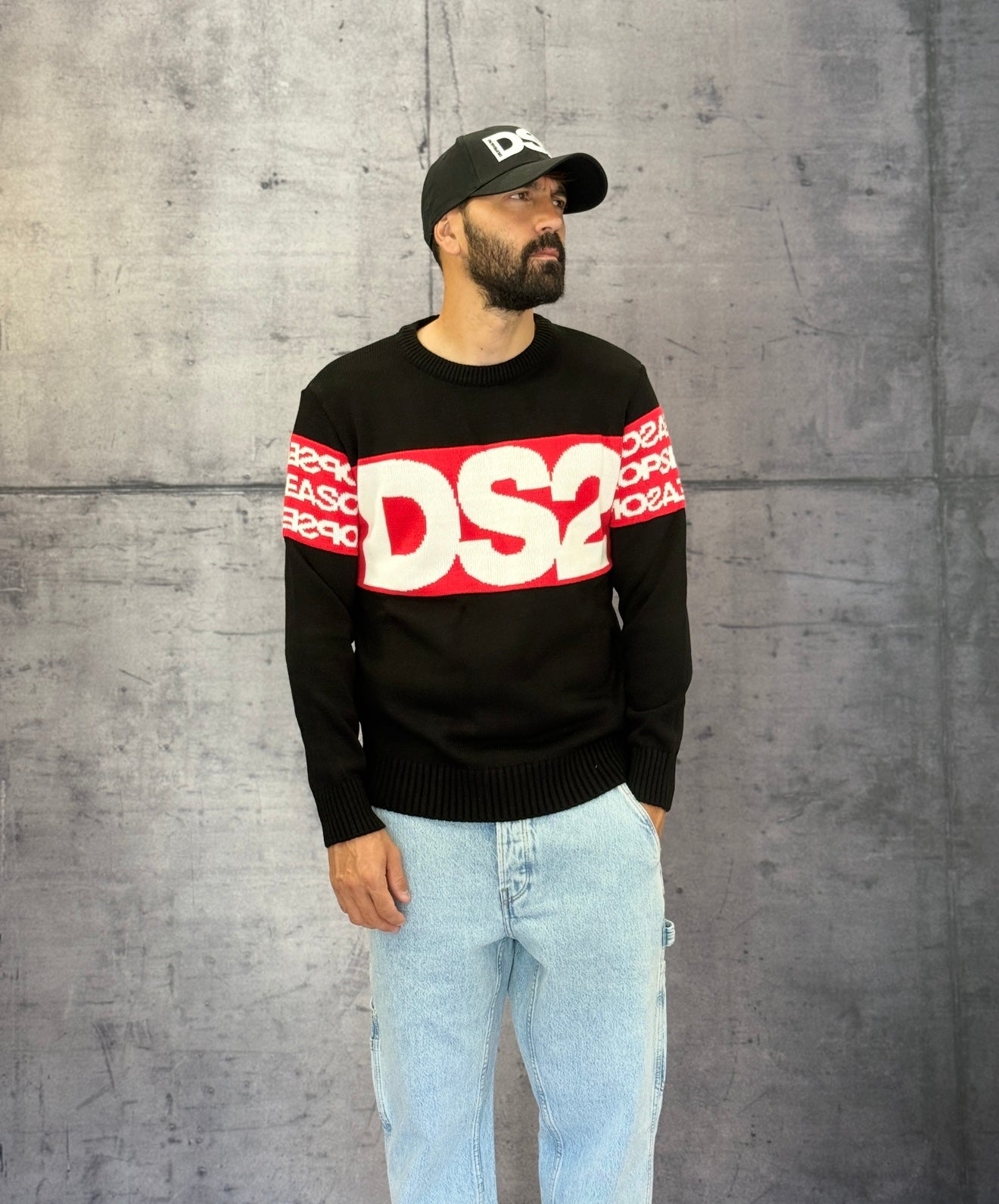 MAGLIONCINO - DS2 - ART. FW25213 - COL. NERO