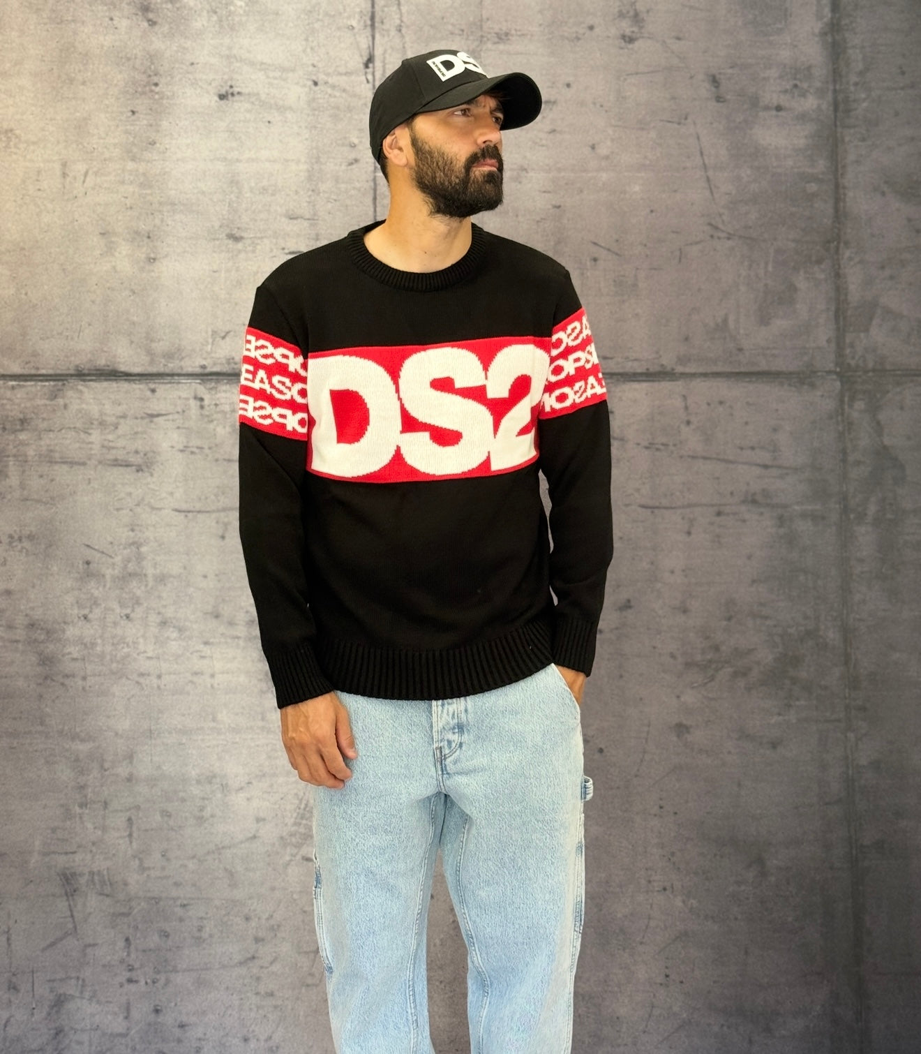 MAGLIONCINO - DS2 - ART. FW25213 - COL. NERO