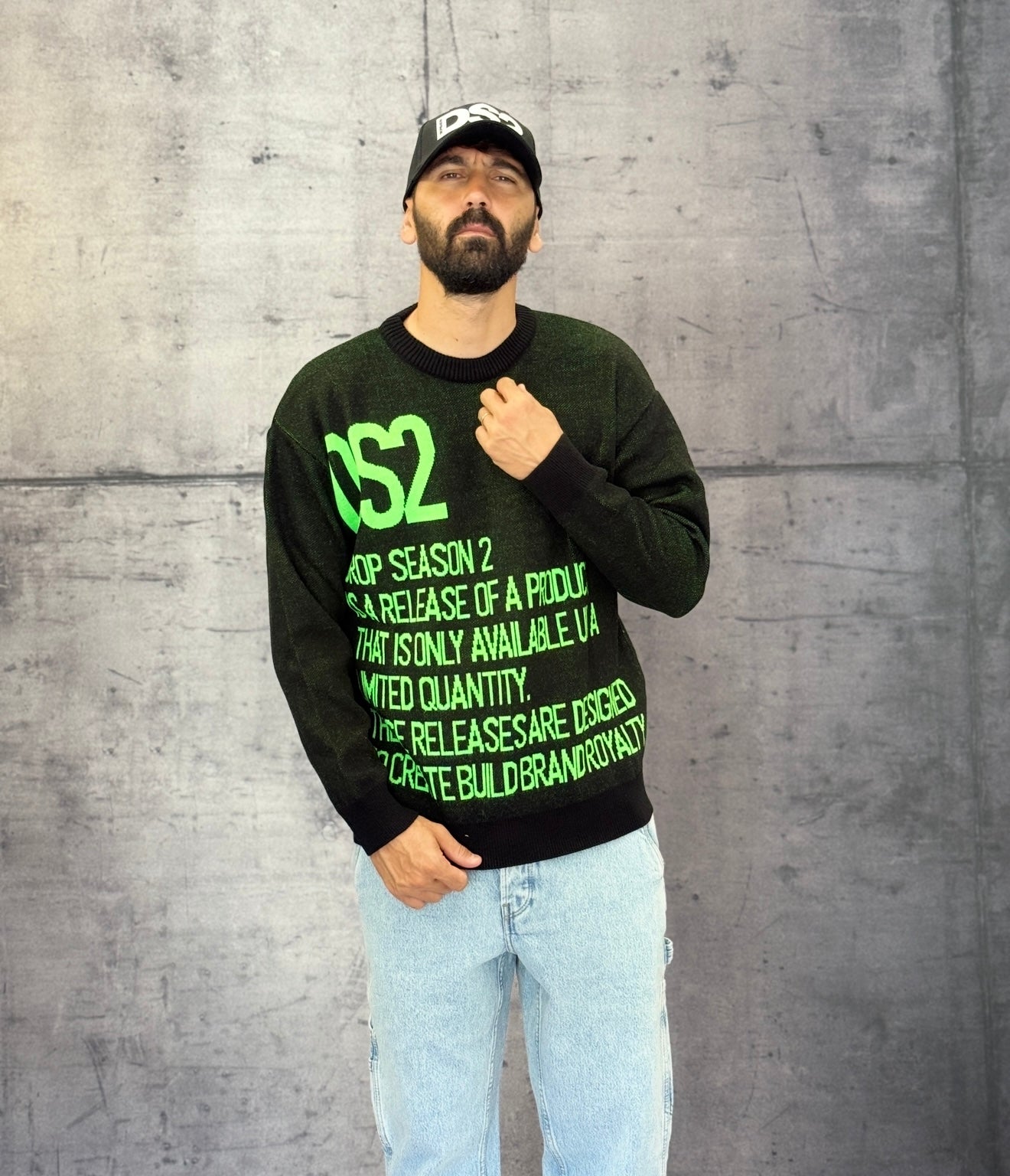 MAGLIONCINO - DS2 - ART. FW25270 - COL. NERO