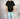 T-SHIRT COLLO TONDO CON ROTTURE - IMPERIAL - ART. T750232309 - COL. NERO