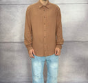 CAMICIA A TRAMA LAVORATA - BERNA - ART. 251123250 - COL. TERRA